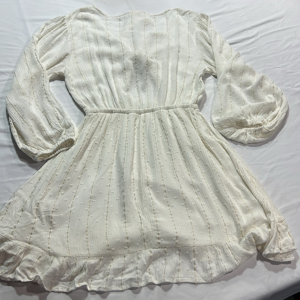 Surf Gypsy white/ivory dress size M - Picture 8 of 9